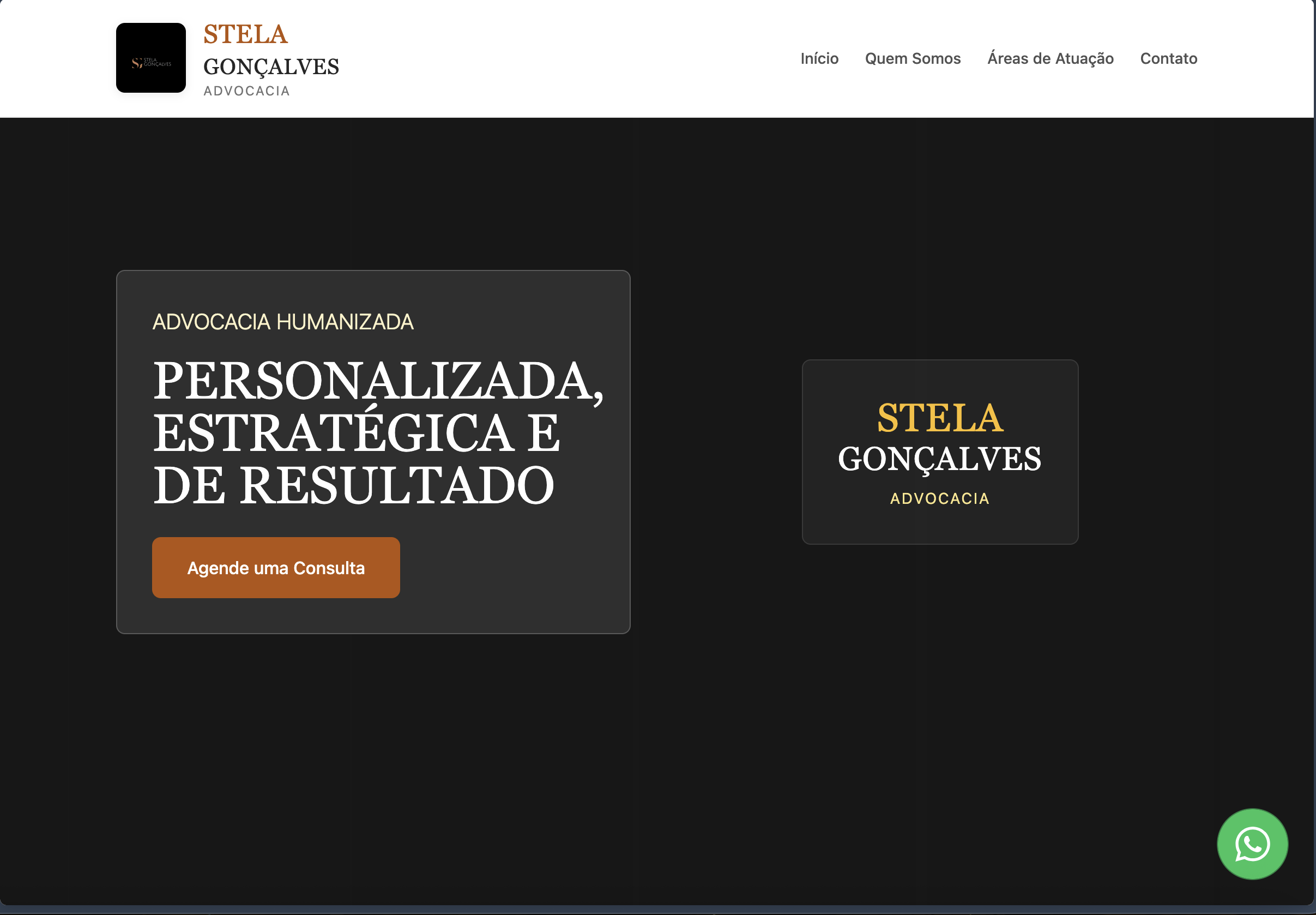 Stela Gonçalves Website